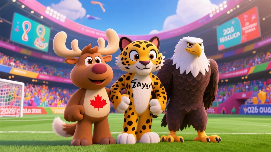 揭秘2026世界杯吉祥物：Maple、Zayu与Clutch背后的文化密码与狂欢寓意